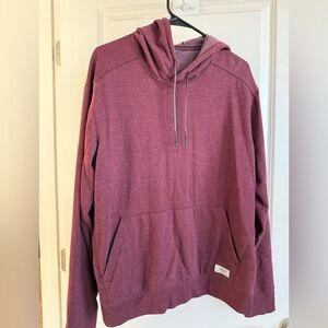 Eddie Bauer Men's Burgundy Hoodie